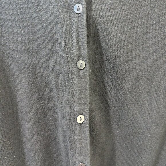 H&M Button Up Cardigan, Size XS, Black - Picture 2 of 3